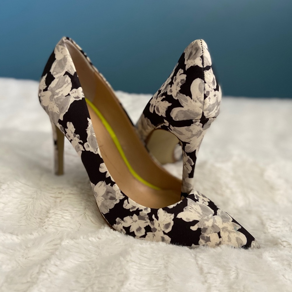 Floral heels